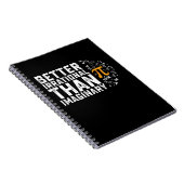 Beter irrationeel dan denkbeeldige Pi-dag wiskunde Notitieboek (Rechterzijde)