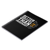 Beter irrationeel dan denkbeeldige Pi-dag wiskunde Notitieboek (Linkerzijde)