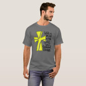 Beter is één dag in uw rechtscolleges dan duizend  t-shirt (Voorkant volledig)