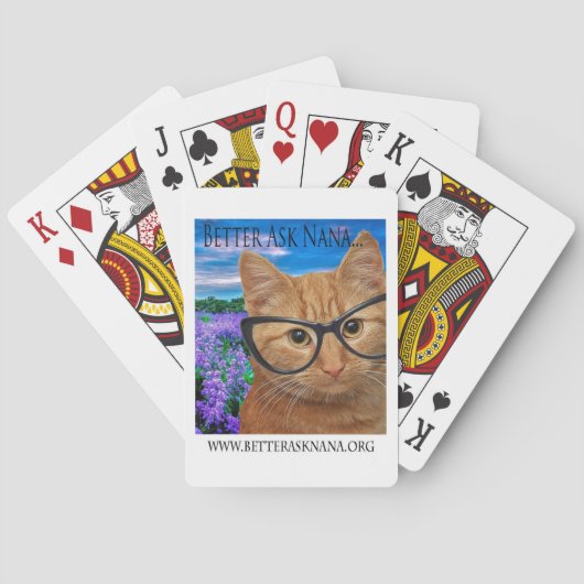 Beter kaarten vragen aan Nana (Achterkant)