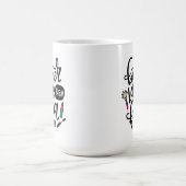 Beter laat dan fea, spanglish hand met letters koffiemok (Center)