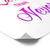 Beter laat dan nooit Motivatie succescitaat Poster (Hoek)