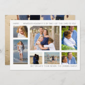 Beter laat dan nooit te laat Kerstmis Nieuwjaar Aankondiging (Voorkant / Achterkant)