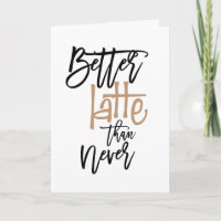 Beter laat dan nooit te laat op de verjaardag