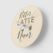 Beter latent dan nooit citaat ronde klok (Hoek)