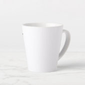 Beter Latte Dan Nooit Mok - Grappige Koffiekop (Rechterhoek)
