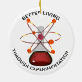 Beter leven dankzij experimenten keramisch ornament (Achterkant)