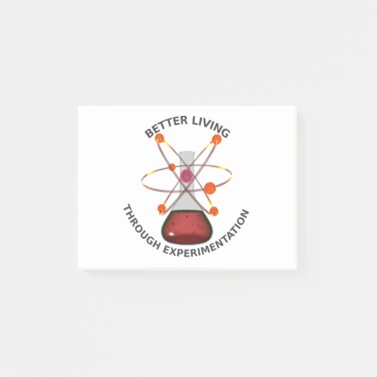 Beter leven dankzij experimenten post-it® notes (Voorkant)
