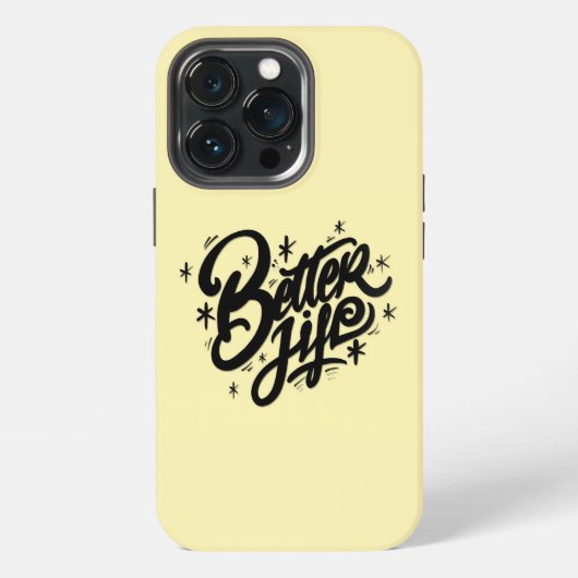 Beter leven iPhone hoesje (Achterkant)