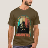 Beter leven kampvuur woordkunst t-shirt (Voorkant)