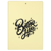 Beter leven klembord (Achterkant)