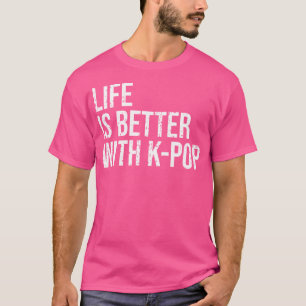 Beter Leven Met K-Pop Grappige Koreaanse Muziek Li T-shirt