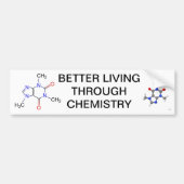 BETER LEVEN VIA CHEMISTRIE BUMPERSTICKER (Voorkant)