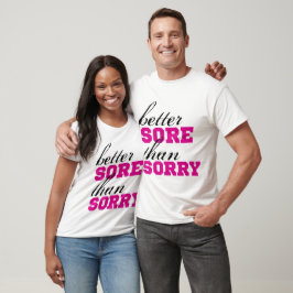 Beter MEER dan SORRY T-shirt
