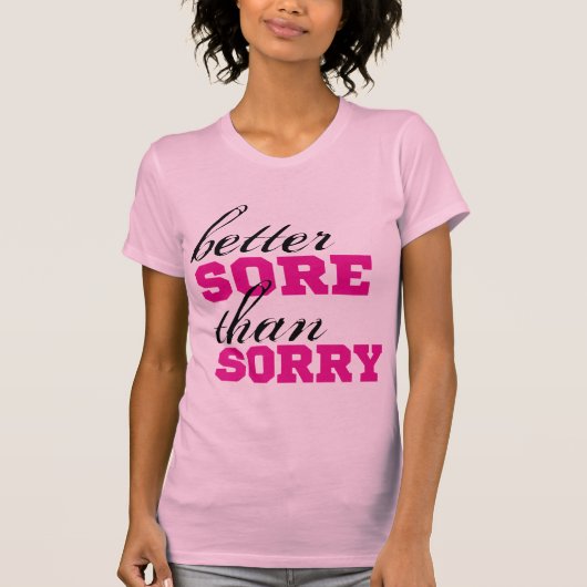 Beter MEER dan SORRY T-shirt (Voorkant)