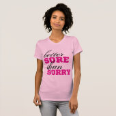 Beter MEER dan SORRY T-shirt (Voorkant volledig)