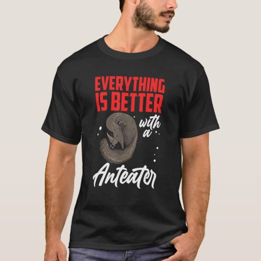 Beter met Anteater Ant beer Anteater 1 T-shirt (Voorkant)