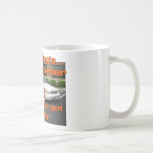 Beter met een houtachtige mok