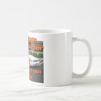 Beter met een houtachtige mok