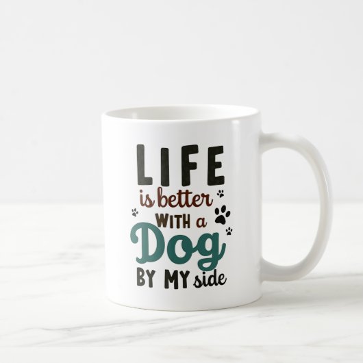 Beter met honden koffiemok (Rechts)
