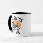 Beter met honden mok (Voorkant links)