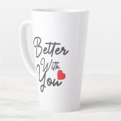 Beter met jou latte mok (Linkerhoek)