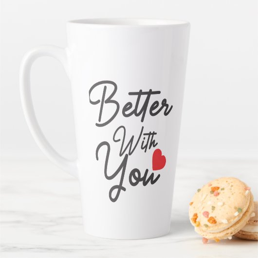 Beter met jou latte mok (In situ)