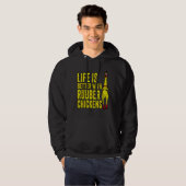Beter met rubberkip hoodie (Voorkant volledig)