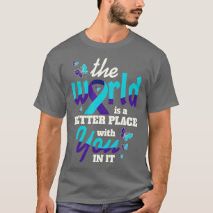 Beter met zelfmoordbewustzijn geestelijke gezondhe t-shirt