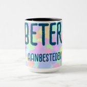 Beter niet aanbesteden mok (Midden)