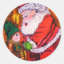 BETER NIET PLAATSEN OP Kerst stickers