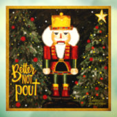 Beter niet Pout! "Inspiron" Windows Cling Raamsticker (Vel 3)