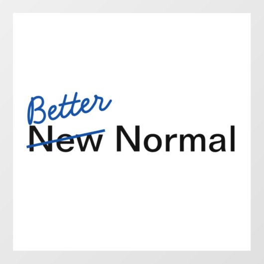 Beter normaal — autowrakken raamsticker (Vel)