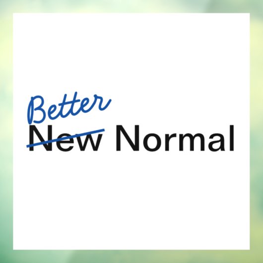 Beter normaal — autowrakken raamsticker (Vel 3)