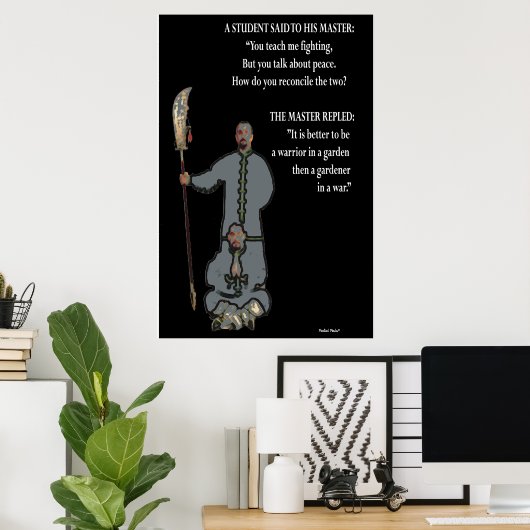 Beter om een vrouw te zijn poster (Thuiskantoor)