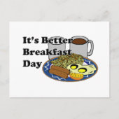 Beter Ontbijt Dag Briefkaart (Voorkant)
