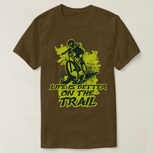 Beter op een dalend spoor t-shirt (Design voorkant)