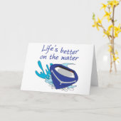Beter op water kaart (Gele Bloem)
