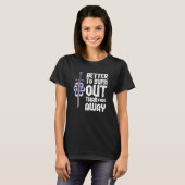 Beter opbranden dan vervagen t-shirt (Voorkant volledig)