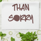 Beter opgeslagen dan helaas Motivatie werkout Theedoek (Gevouwen)