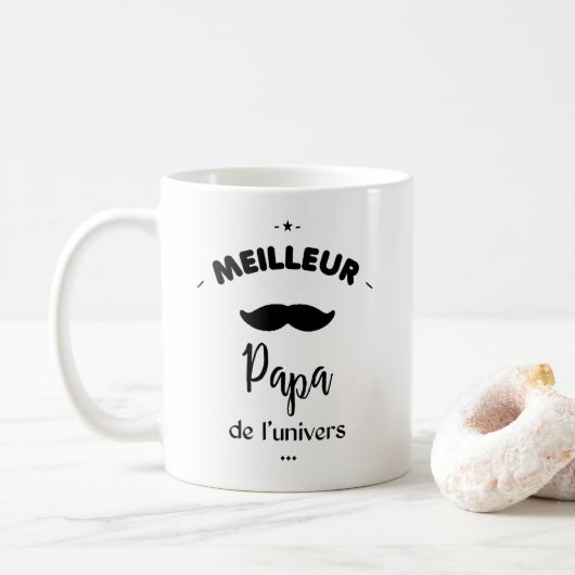 Beter papa van de wereld koffiemok (Met donut)