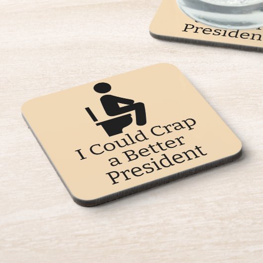 Beter President Beverage Coaster Bier Onderzetter (Linkerzijde)