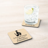 Beter President Beverage Coaster Bier Onderzetter (Rechterzijde)