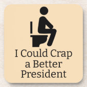 Beter President Beverage Coaster Bier Onderzetter (Voorkant)