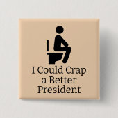 Beter President Button (Voorkant)