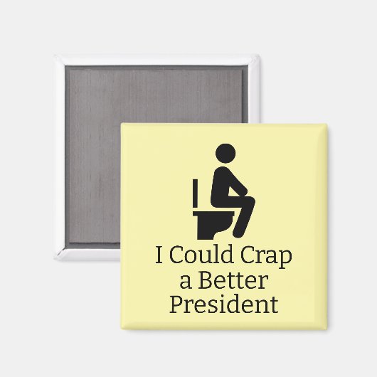 Beter President Magnet (Voorkant / Achterkant)