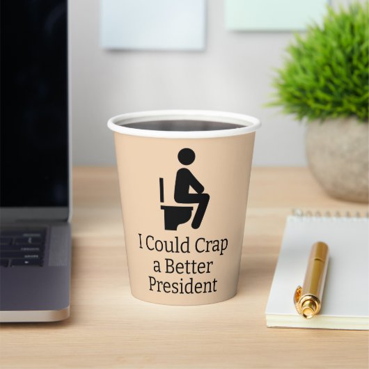 Beter President papieren beker (Insitu)