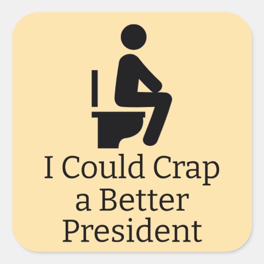 Beter President Sticker (Voorkant)
