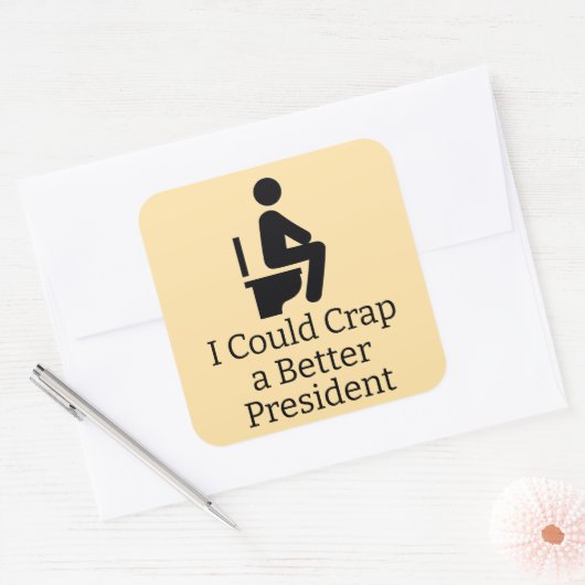 Beter President Sticker (Envelop)