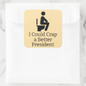 Beter President Sticker (Tas)